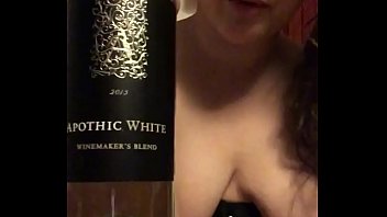 Preview 1 of Bhojpuri Dehati Chudai Com - DESPERATE Arab Cumslut MILF drinks wine from USED CONDOM