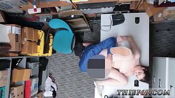 Preview 4 of Faketaxi Lesbi Teen - Brunette in police uniform Suspected thief was in denial from the