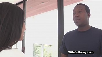 Preview 2 of Tube Teach Male - Hotwife pounded by new tenants big black cock