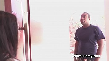 Preview 1 of Tube Teach Male - Hotwife pounded by new tenants big black cock