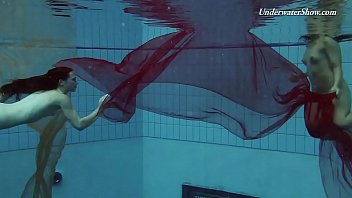Preview 1 of Zgjnzwoiq - Two redheads swimming SUPER HOT!!!