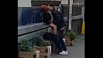 Preview 1 of Xnxx Free Pon - Couple Fuck at train station