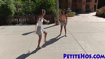 Preview 1 of Massage 2 Time With Toy - Little teens giving head and fucking