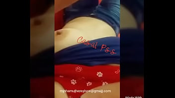 Preview 2 of Japanese Studen Son Hany - Esposinha pagando peitinho no sof&aacute_ - Casal Pss