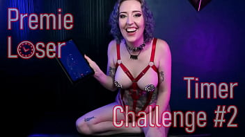 Preview 1 of Indian Brazzers Aunty - Premie Loser Timer Challenge #2 - Preview - Premature Ejaculation Humiliation Femdom POV JOI Game by Miss Faith Rae with Jerk Off Instructions and Laughing At You - HD 1080p MP4