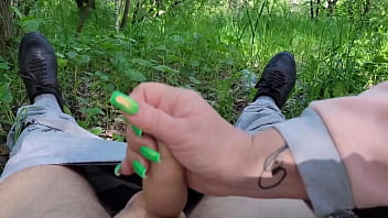 Preview 1 of Cg Desi Xvideo - Vulgar Stepmom Is Filled with Cum in the Woods