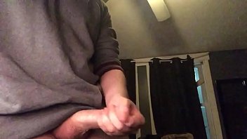 Preview 2 of Fast Sex Bp - Jerking off,  trying to be quiet.