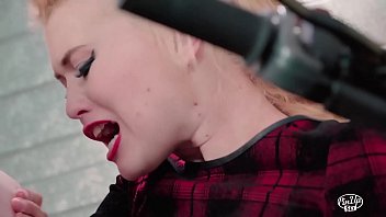 Preview 4 of Blonde Afraid - VIP SEX VAULT - Polish pinup babe Misha Cross gets cum on ass after hard sex