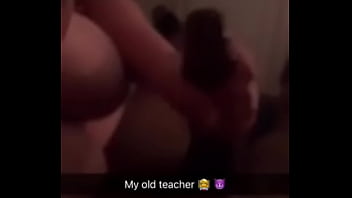 Preview 3 of Son Give Mom Sex Massage - Ft Teacher Strokes Nut From Teen