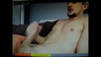 Preview 1 of Braless Downblouse Movie - Solo boy jerks off