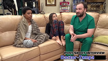 Preview 4 of Mouna Suck - Dr Tampa - Aria Nicole Trys Out A Foley Catheter