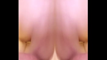 Preview 3 of Xxx Dog Hf Video - MIRRanuz-25 20240426 film Orgasm Drips Semem on Tits of Dr BARBIE &amp_ BARBIE peg leg