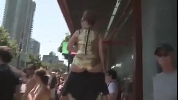Preview 2 of Xxx Bng Story - Cruel Mistress riding ponyboy in public