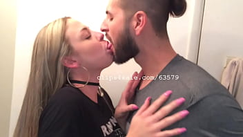 Preview 1 of Busex Teen - Friday and Kat Kissing