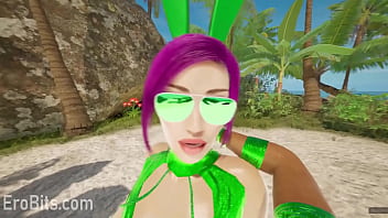 Preview 4 of Bi Balls - Animated Futanari Orgies. Interactive 3D porn game