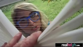 Preview 1 of Amwf Mommy - Real Teen Hot GF (kimmy fabel) Busy In Hardcore Sex Tape vid-14