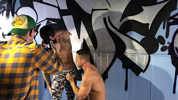 Preview 3 of 236 Av Porn - Roman Todd,  Alpha Wolfe,  and Pierce Paris [Fort Troff behind the scenes 1]