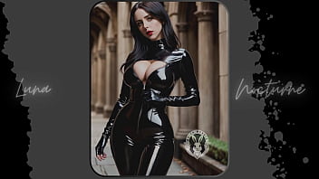 Preview 4 of Adina Pretty - Introducing Luna Nocturne: Your Gothic Waifu - Part 10 | Powered by Artificial Intelligence | Waifumodels #005