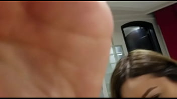 Preview 2 of Akbar Zab Africia - Horny hot petite mexicana blonde chichona