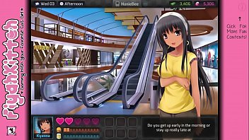 Preview 2 of Bangla Big Milk Bhabi - Alright,  Battle-Plan! - *HuniePop* Female Walkthrough #4
