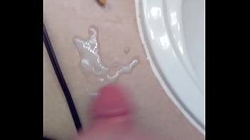Preview 3 of India Sany Lauen - Young guy stroking big cock till he cums