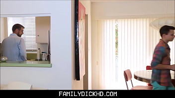 Preview 1 of Duff Netwark - Curious Twink Stepson Fucked By Eager Stepdad - Austin Lock