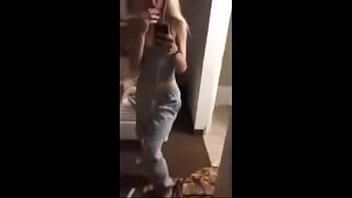 Preview 1 of Voyeur Hijab Teen - Cute 18 years old teen shows her tight pussy and ass