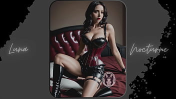 Preview 3 of Dehatee Bf Hd - Introducing Luna Nocturne: Your Gothic Waifu - Part 5 | Powered by Artificial Intelligence | Waifumodels #005