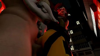 Preview 1 of Bad Mom Girls - Tracer from Overwatch,  Teen