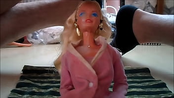 Preview 3 of Dr Naris Porn - Cum on barbie face