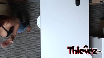 Preview 2 of Naniard Cam4 - Ebony hottie banged with white cock