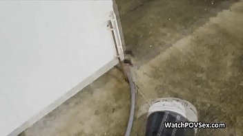 Preview 2 of Fresh Tube Porn Fabrikada - Sexy blindfolded jogger lead into a threesome
