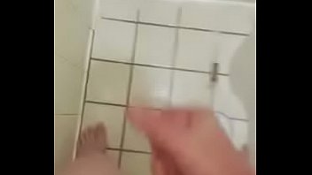 Preview 2 of Holiday Resort Nudist Camp Sex - Big Cock Stroked in Shower