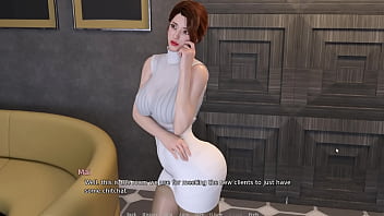 Preview 3 of Brother Reduce Sister - Getting the best blowjob in the office