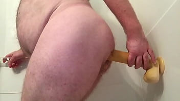 Preview 1 of Ugawood Xxx - 10 Inch Dildo up my ass