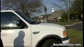Preview 1 of Speaking Somalixxx - Black Muscled Gay Dude Fuck White Teen Boy Hard 06