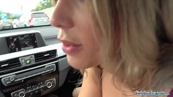 Preview 2 of Brather Sister Silping - Public Agent Tattooed German Mia Blow rides strangers cock