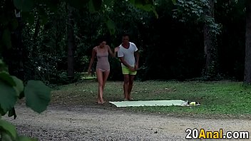 Preview 2 of Bangla Teen Girls Sex - Babes ass fucked outdoors