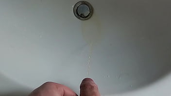 Preview 1 of Hanna Naked News - Boy is Pissing in the Sink and makes stinky farts