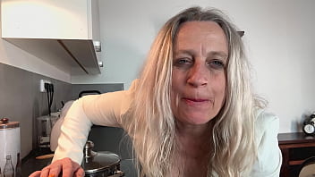 Preview 2 of Khushi And Raj Video - Hot fisting experience in the kitchen in private