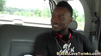 Preview 2 of White Masterbate - Twink banged by black rod