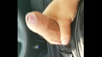 Preview 2 of Carter Vids - Stroking my thick juicy cock in my car