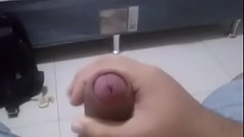 Preview 4 of Spy Phone Shower - my cub showing his dick and balls selfie porn