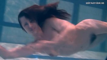 Preview 3 of Handjob School Bus - Ivetta having fun in the pool and makes you wanna watch her