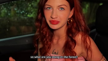 Preview 1 of Speed Fucking Beautiful Girl - babe got lost in the forest. Her only chance to get out is to suck off a stranger