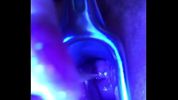 Preview 2 of Lana Rhodes Show Body - Swollen Ripe Cervix really to be filled with cum is stretched out and sounded
