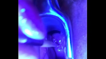 Preview 3 of Lana Rhodes Show Body - Swollen Ripe Cervix really to be filled with cum is stretched out and sounded