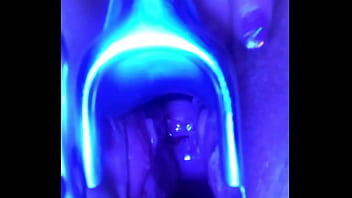 Preview 1 of Lana Rhodes Show Body - Swollen Ripe Cervix really to be filled with cum is stretched out and sounded