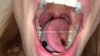 Preview 2 of Milf Teen Strap On - Mouth Fetish - Silvia&#039_s Mouth