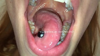 Preview 3 of Milf Teen Strap On - Mouth Fetish - Silvia&#039_s Mouth